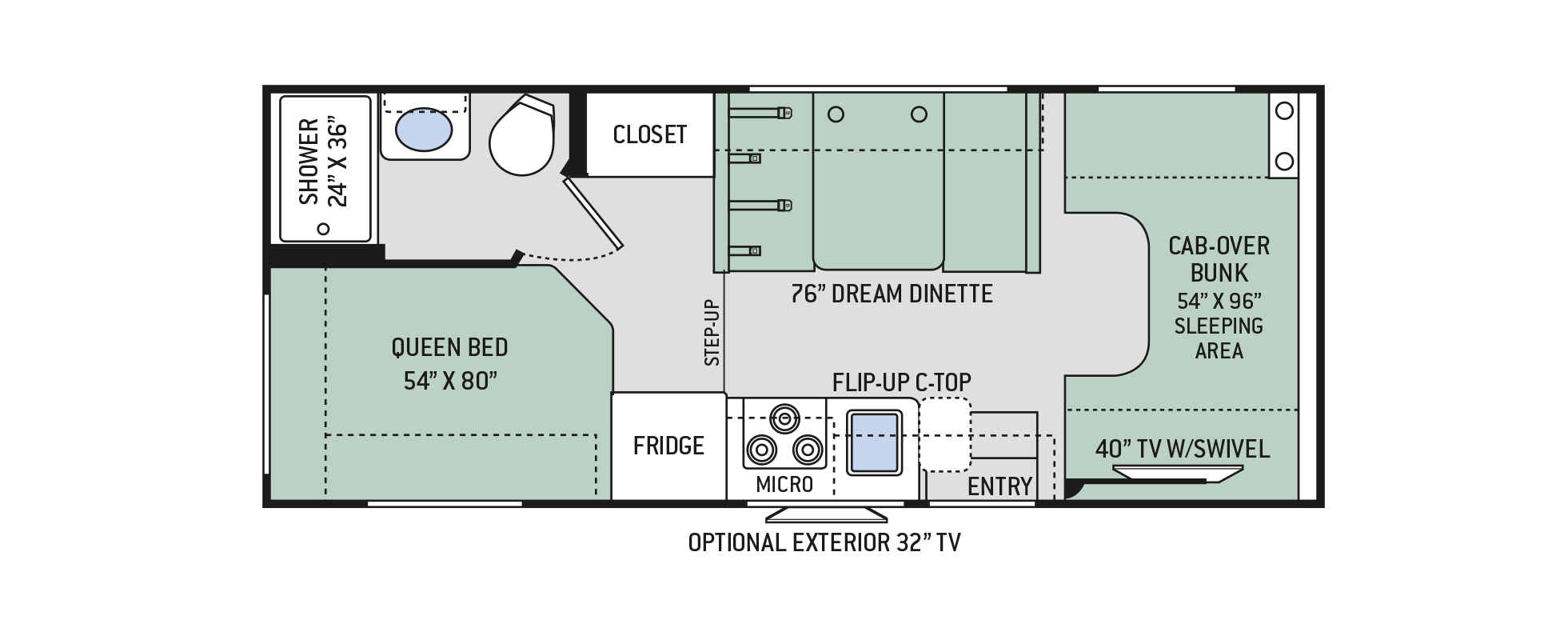 Floor Plans Four Winds: 22E