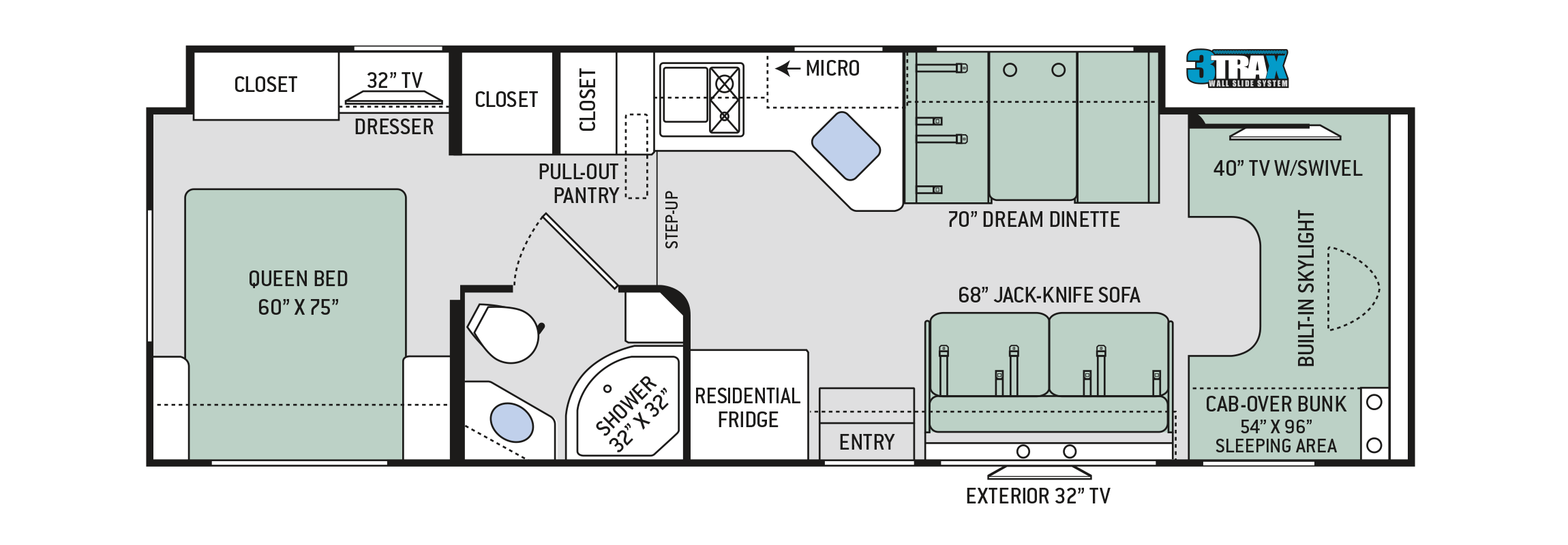 Thor Quantum Floor Plans 2018 Thor Motor Coach Quantum