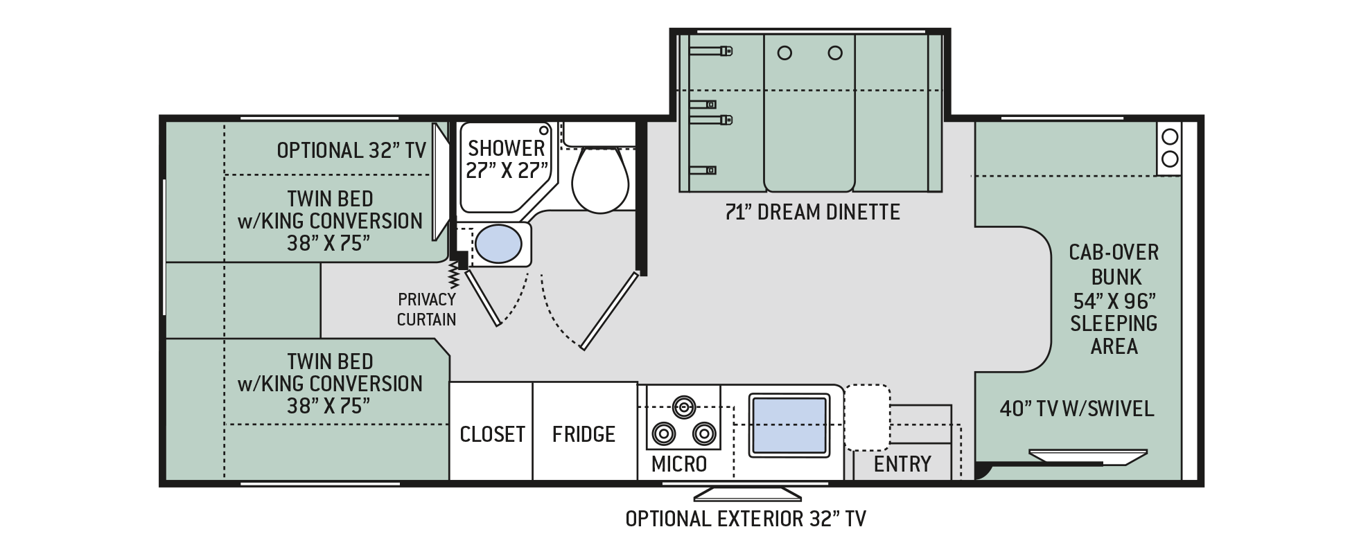 Floor Plans Chateau: 25V