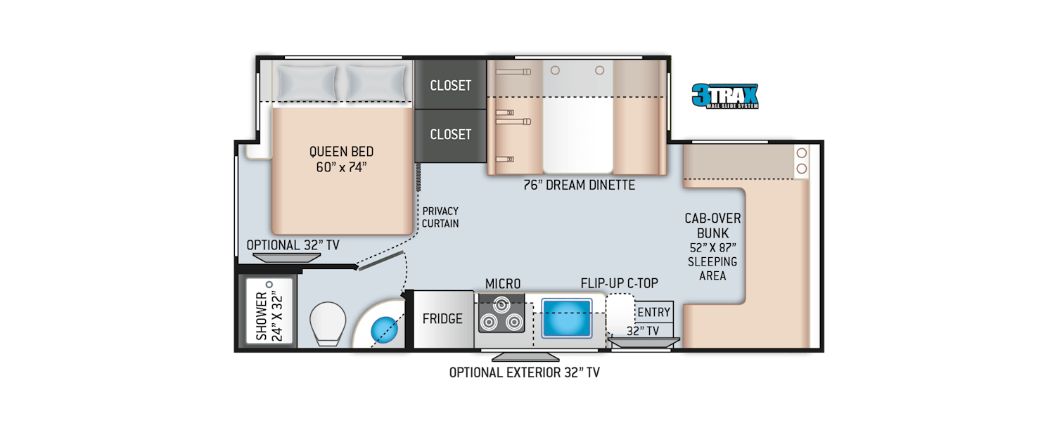 Mercedes Sprinter Class C Rv Floor Plans