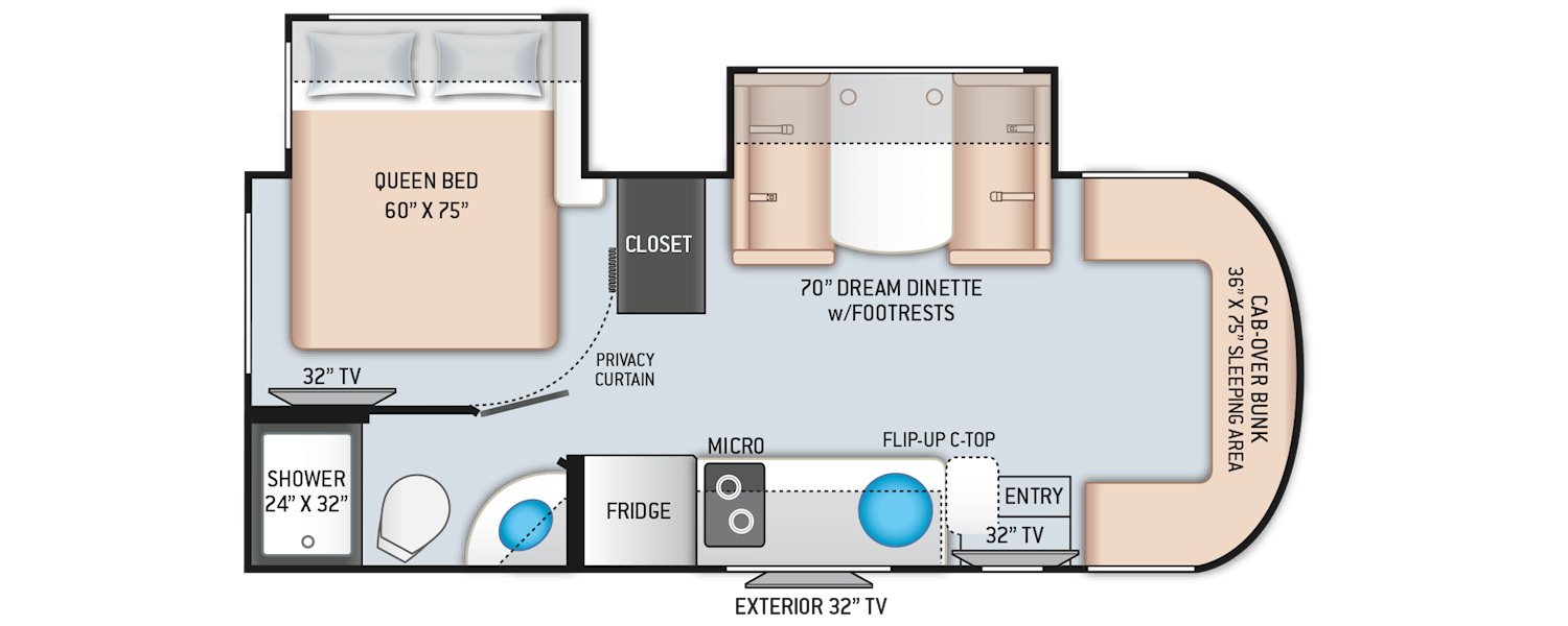 Thor Class C Sprinter Floor Plans | Floor Roma