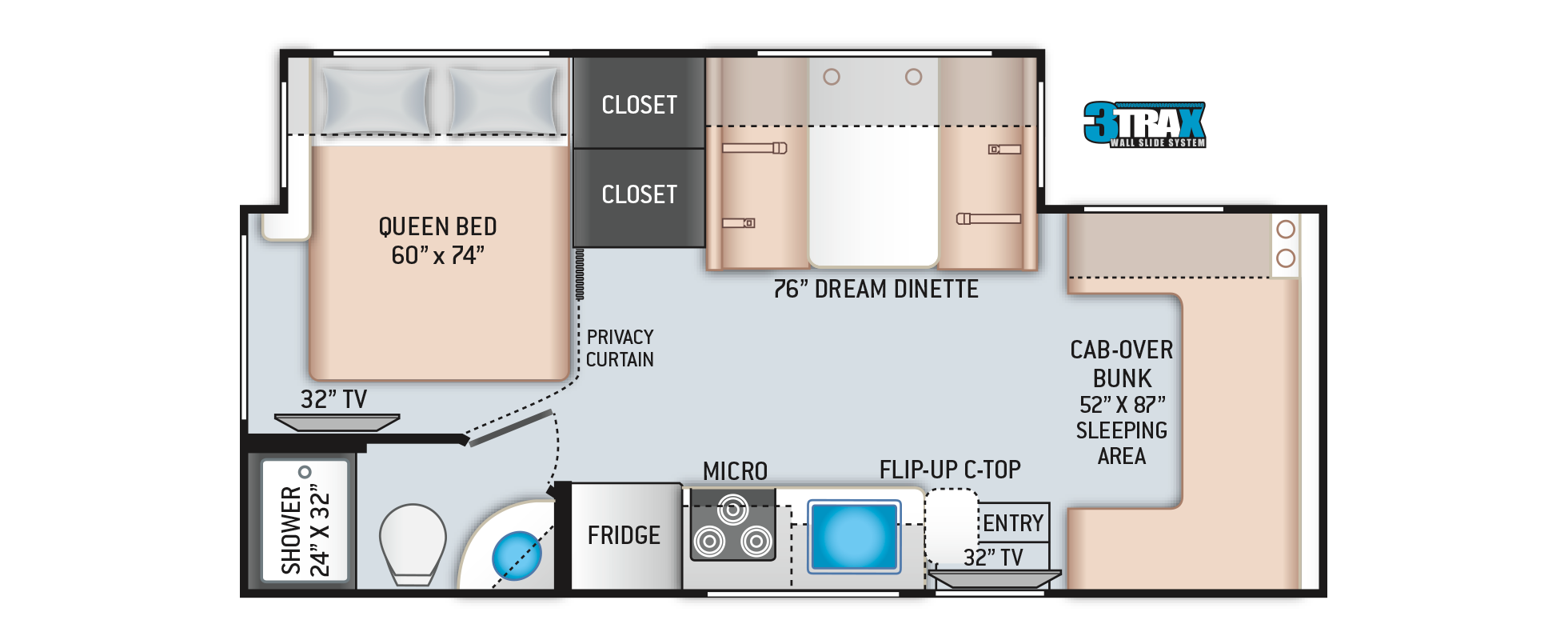 Winnebago View Class C Motorhome Floorplans Travel Trailer Floor Plans Rv Floor Plans Floor Plans