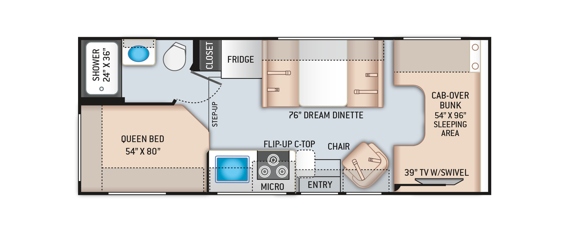 Coleman floor plan 23cm