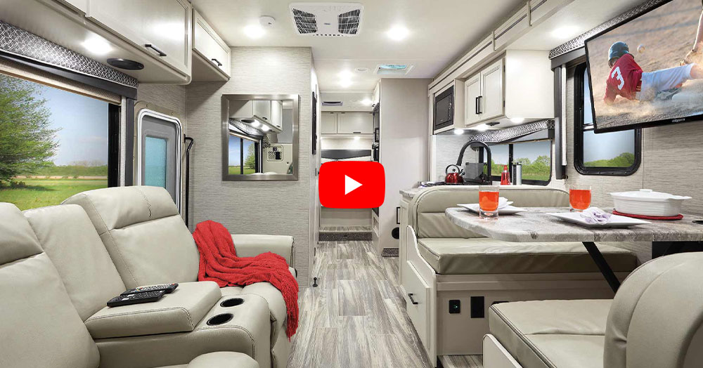 Thor Four Winds Sprinter Motorhomes, Class C Motorhome With King Size Bed