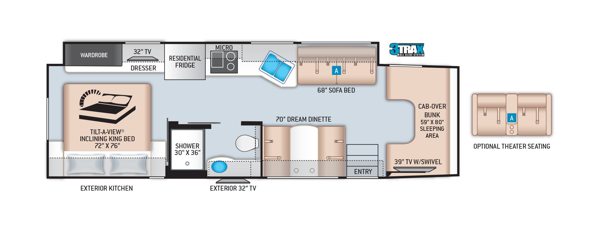 Omni SV34 Super C Floor Plan