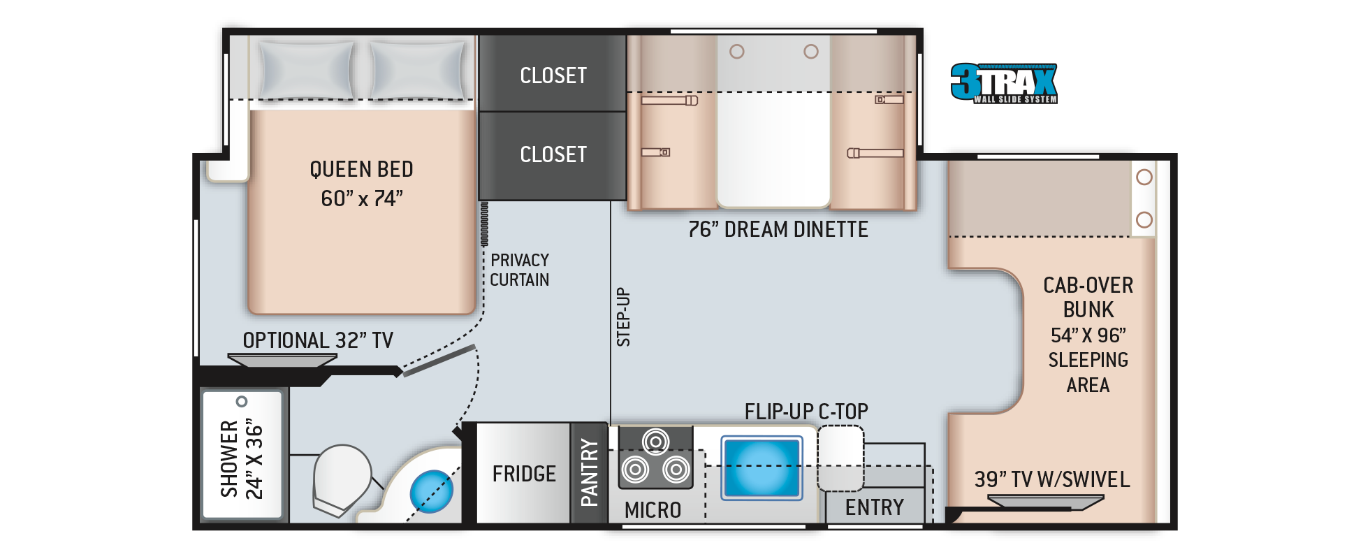 Freedom Elite - Floor Plan: 24HE