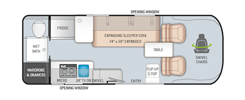 Thor Motorhome Floor Plans | Viewfloor.co