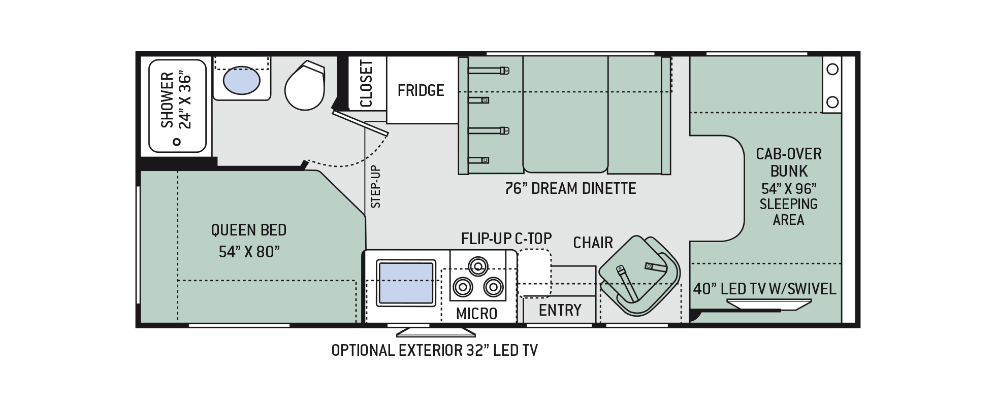 Floor Plans Four Winds: 23U